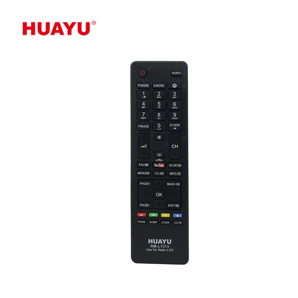 Haier Compatible Remote Control- Huayu RM-L1313 LCD LED TV Remote Control – Embachu.com